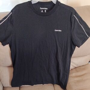 Calvin Klein Men's Dark Gray Tee